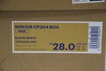 098 k2222 未使用 asics アシックス WINJOB CP304 BOA 28.0cm 安全靴 ブラック/ホワイト 1271A030-001_画像6