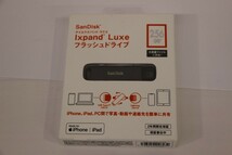110 k2268 SanDisk サンディスク Ixpand Luxe 256GB フラッシュドライブ SDIX70N-256G-JKANE_画像1
