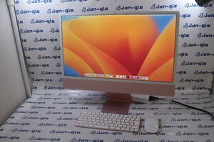 関西 Ω 美品 Apple iMac 24インチ Retina 4.5Kディスプレイモデル MGPN3J/A M1 RAM:8GB SSD:512GB 激安価格!! J498936 O