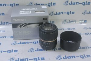 ◇TAMRON SP AF60mmF2マクロ Di II キヤノン用（Model G005E）格安価格!! J499168 BL 関西