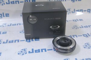  Kansai shipping beautiful goods OLYMPUS Olympus 1.4 times tere converter MC-14 cheap start!* installation make lens. burnt point distance .1.4 times . modification J499111 P