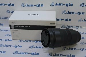 ◇美品 SIGMA 100-400mm F5-6.3 DG OS HSM [キヤノン用] フルサイズ一眼レフカメラ用望遠ズームレンズ J502427 P 関西