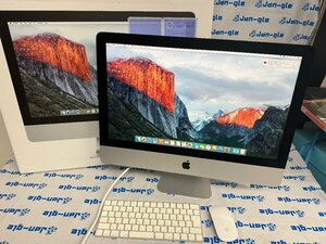 札幌発送■1円スタート■Apple■iMac■MK142J/A■21.5インチ■2015年製■J496926