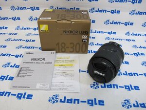 Nikon AF-S DX NIKKOR 18-300mm f/3.5-6.3G ED VR cheap 1 jpy start!! J498061P jk Kanto shipping 