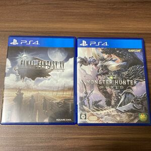 【PS4】 ファイナルファンタジーXV [通常版]、モンスターハンターワールド