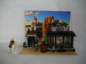 【中古】レゴ[LEGO] ウェスタン #6755 保安官ビリー(シェリフオフィス)/Sheriff's Lock-Up 1996年 説明書有り・欠品無し オールドレゴ