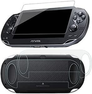 RDFJ PSVita1000用 プレミアムフィルム ガラス製液晶保護フィルム 9H高硬度 極薄 防塵 傷防止 for PCH-1