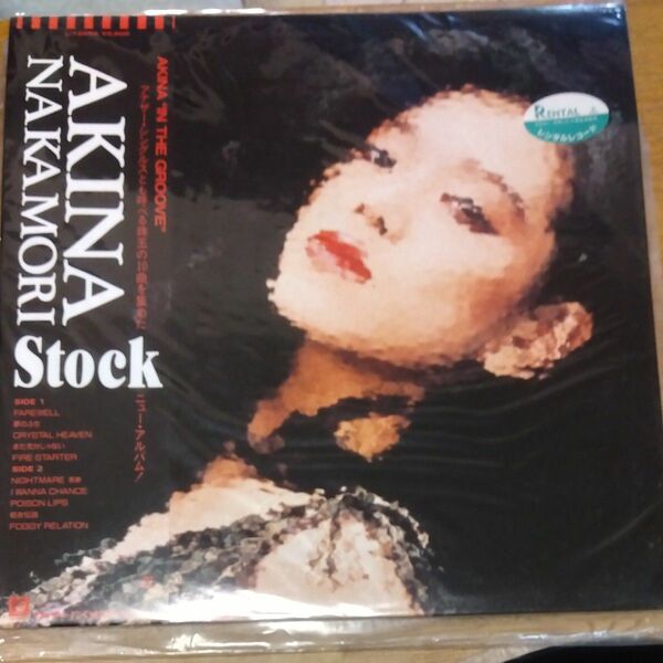 中森明菜 Stock LP レコード