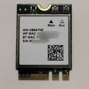 無線LANカード Wifi6対応(ax) RTL8852BE 交換用ネットワークカード/Bluetooth(ノートパソコンアップグレード)