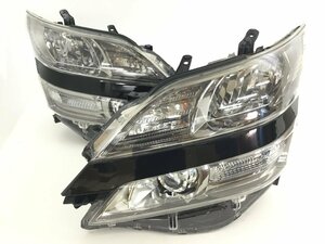 20 ヴェルファイア 3.5Z 前期 純正 HID AFS付 ヘッドライト 左右セット ICHIKOH 58-24　　　　　　　2400864 　　　2J1-5 理