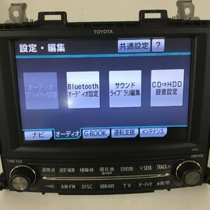 20 アルファード ヴェルファイア トヨタ 純正 マルチモニター 86100-58061 地図データ2010年 TV確認済 Bluetooth 2400760 2J9-3 理の画像5