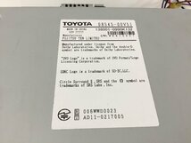 トヨタ 純正 ナビ NSZT-W62G 地図データ2013年 フルセグ Bluetooth TV未確認　　　　　　　　　　　　　2400945　 2J9-2 　理_画像7