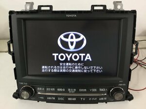 トヨタ ヴェルファイア 前期 純正 86100-58061 メモリーナビ TV確認済 地図データ2015年　　　　　　　　　　2401022　2J9-2 理　　　