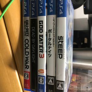 【PS4ソフト5本】 ※値下げOK!!(COD:BOCW,DBD,GE3,ポータルナイツ,STEEP)