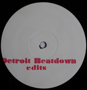 Mike Clark Detroit Beatdown Edits 12インチ (UK / 2009年 DG Edits DBE 001)