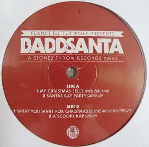 Peanut Butter Wolf Badd Santa (A Stones Throw Records Xmas) 新品12インチ (US / 2007年 Stones Throw Records STH 2188)