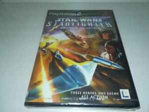 PS2 new goods unopened Star * War z Star Fighter STAR WARS STARFIGHTER Star Wars 