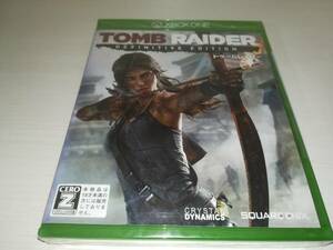 XBOXONE new goods unopened Tomb Raider tifinititib edition LARA CRPFT TOMB RAIDER DEFINITIVE EDITION