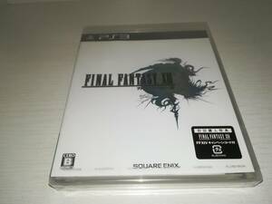 PS3 new goods unopened FINAL FANTASY ⅩⅢ Final Fantasy 13