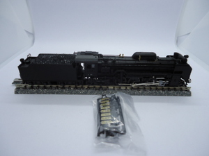  N gauge KATO 2016-9 standard shape D51 steam locomotiv ( ton da- light lighting specification )