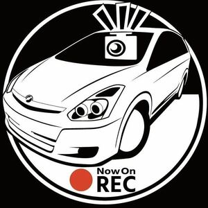 トヨタ　ウィッシュ　ドライブレコーダー　ドラレコ　ステッカー　無料車種やカラー変更可能です　カッティングステッカー