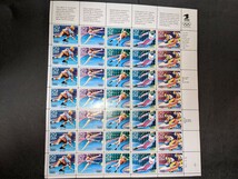 アメリカ切手　1992年冬季オリンピックシート_画像1