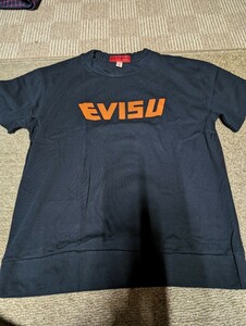 EVISU Evisu короткий рукав футболка 38 задний принт 