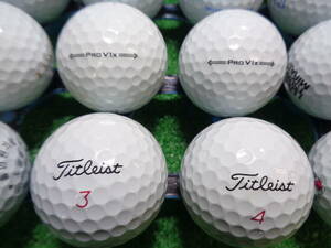 [TL716] タイトリスト プロ ブイワンエックス 21年 Titleist PRO V1X 20球 ロストボール【中古】 