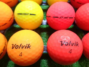 [VO28] ボルヴィック 色々 Volvik ラバー カラー色々 20球 ロストボール【中古】