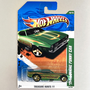 1/64 ホットウィール TH トレジャーハント #11 '71 フォード マスタング ファニーカー Hot Wheels Treasure Hunts Mustang Funny Car