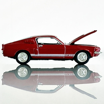1/64 ホットウィール 100％ 1967 シェルビー GT-500 スーパー スネーク フォード マスタング Hot Wheels '67 Shelby Super Snake_画像3