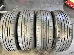 ハンコック キナジーエコ RV215/60R17 2017年製 4本 エクストレイル エルグランド エスティマ エリシオン オデッセイ C-HR カローラクロス