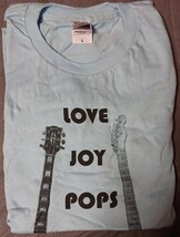 JOY-POPS(村越弘明 土屋公平) Tシャツ ブルー Lサイズ 2018 未使用 /The Street Sliders/ストリートスライダーズ_画像1