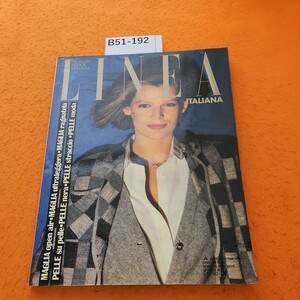B51-192 LINEA ITALIANA 88 Febbraio'78 Arnoldo Mondadri Editore 洋書女性ファッション誌