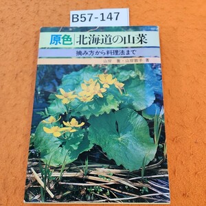 B57-147 原色 北海道の山菜 摘み方から料理法まで 山岸 喬山岸敦子 著
