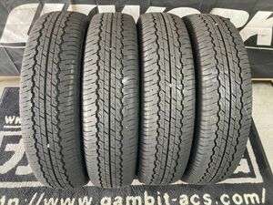 ◆4本セット! 1000円スタート完全売切!【23年製】ダンロップ グラントレックAT20 195/80R15 195/80-15 スズキ ジムニーシエラ JB74 JB43