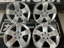 ◆最落無し 1000円～!! メルセデスベンツ Eクラス W211 純正 17×8J+38 112/5H ホイール4本SET!! 品番:A2114014702 純正戻し 冬用等_画像1