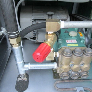 ￥19800～売り切り整備済 程度上 高圧温水洗浄機 ㈱オカツネAHW-1009A安全自動車㈱の画像4