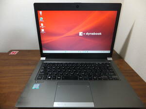 Windows11 dynabook R63/D Corei5 6200U SSD256GB　8GB　Adobe CS6 Office2021