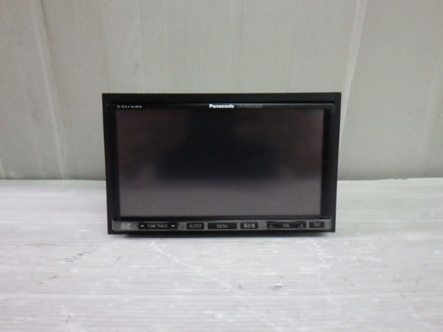 即決 Panasonic Strada メモリーナビ CN-MW240D 地デジ CD/DVD 地図 V11.05.21