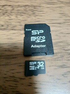 micro SDHCカード 32GB　アダプター付き