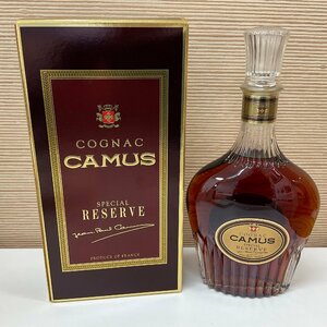 【S128】CAMUS SPECIAL RESERVE コニャック　カミュ スペシャル リザーブ 700ml 40%　洋酒 古酒 未開栓