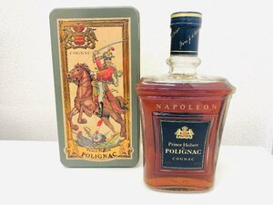 【M134】Prince Hubert de POLIGNAC NAPOLEON COGNAC プリンス ユーベル ブランデー 700ml 40% 箱付 未開栓 古酒 洋酒