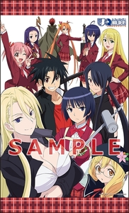 UQ HOLDER! 魔法先生ネギま B2サイズタペストリー Blu-rayBOX購入特典 ユーキューホルダー