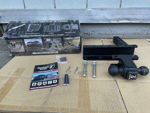 ■ヒッチボールマウント BULLETPROOF HITCHES 2インチ角 ヘビーデューティー 8インチドロップ/ライズ 中古