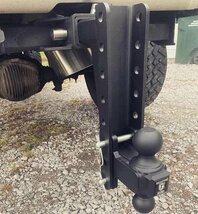 ■ヒッチボールマウント BULLETPROOF HITCHES 2インチ角 ヘビーデューティー 10インチドロップ/ライズ 中古_画像7