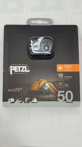  unopened goods petsuruPETZL e+LITEi- light maximum 50 lumen E02 P4 CR2032 battery Emergency headlamp headlamp mountain climbing mountain . camp disaster mountains 