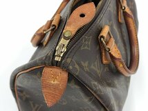 ●ルイヴィトン LOUIS VUITTON スピーディ25 ミニ ボストンバッグ モノグラム M41528 [Jコレ]E17yu217_画像6