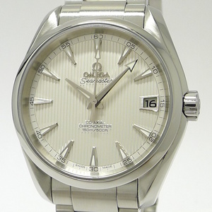 【中古】OMEGA シーマスター アクアテラ 自動巻き SS シルバー文字盤 231.10.39.21.02.001