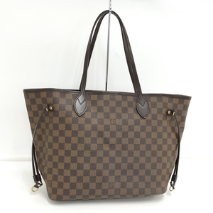 【中古】LOUIS VUITTON ネヴァーフル MM トートバッグ ダミエ エベヌ N51105